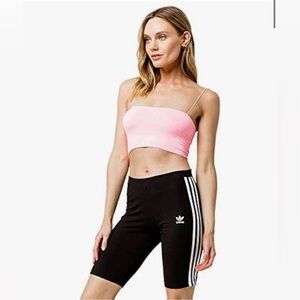 Adidas Originals Adicolor Biker Shorts in Black